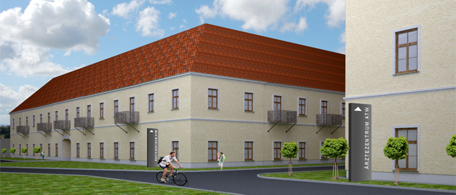 Gesundheitszentrum Thermenland 3D Bild